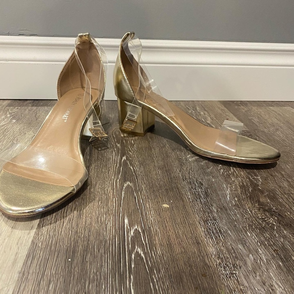 Gold sandals